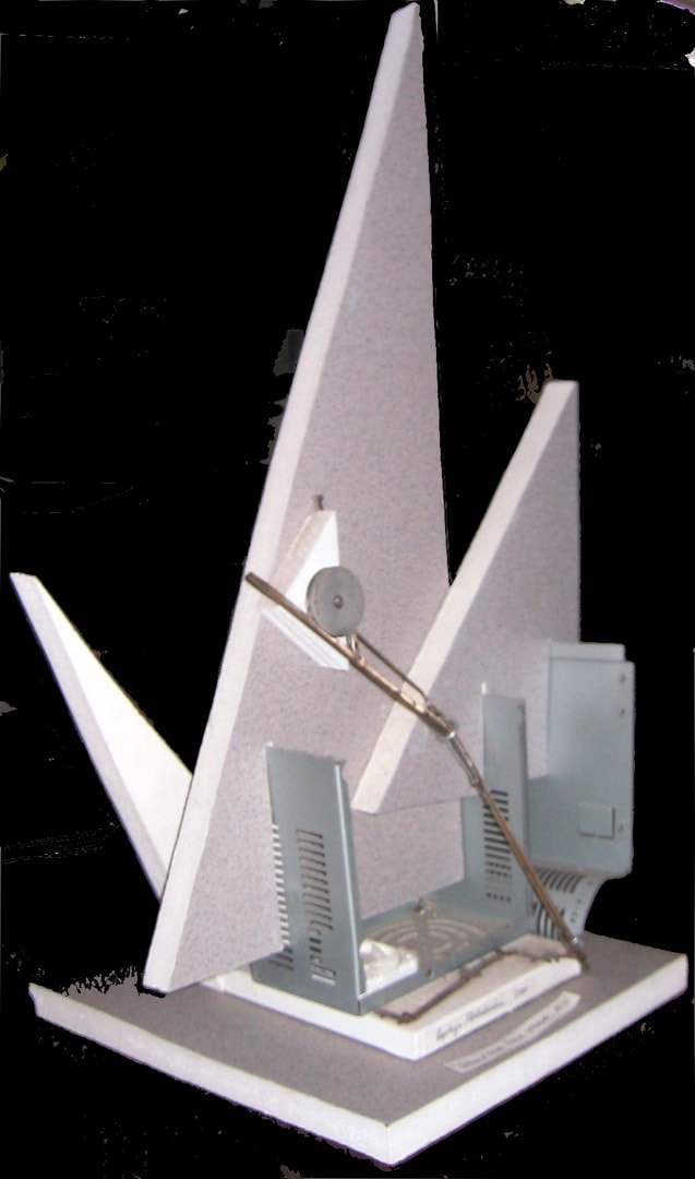 Sculpture Ahead with Fair Winds No. 2