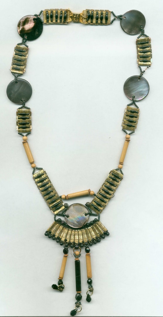 Faux Egyptian necklace