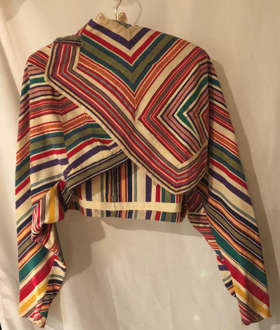 Striped Bolero jacket